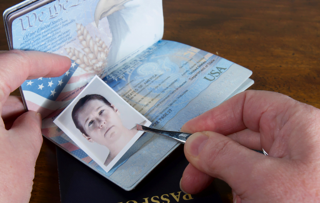 Open passport ready for European travel