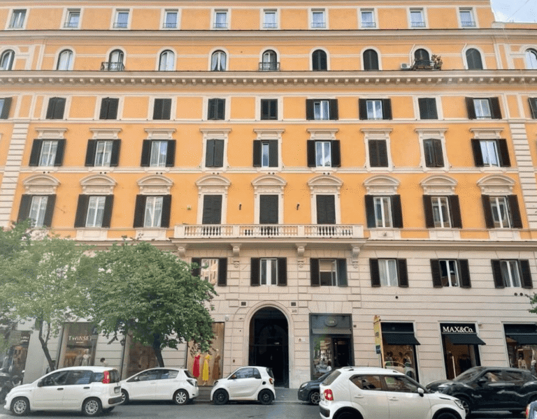 Exterior view of Cloud 9 Hotel Rome, located near Vatican Museums