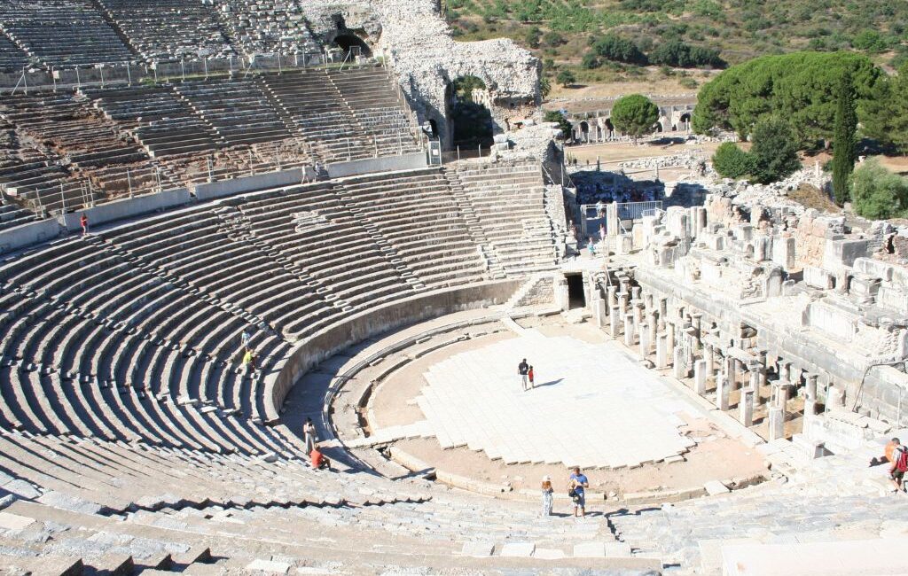 Ephesus Stadium ruins showcasing the ancient Roman sports and entertainment venue.