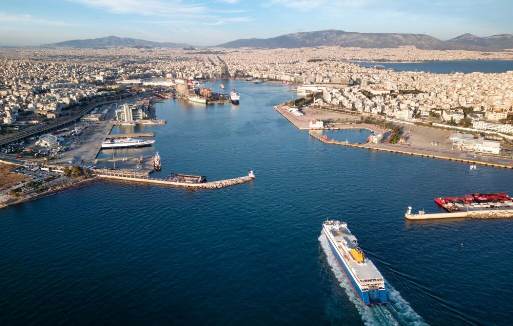Piraeus Port Entrance