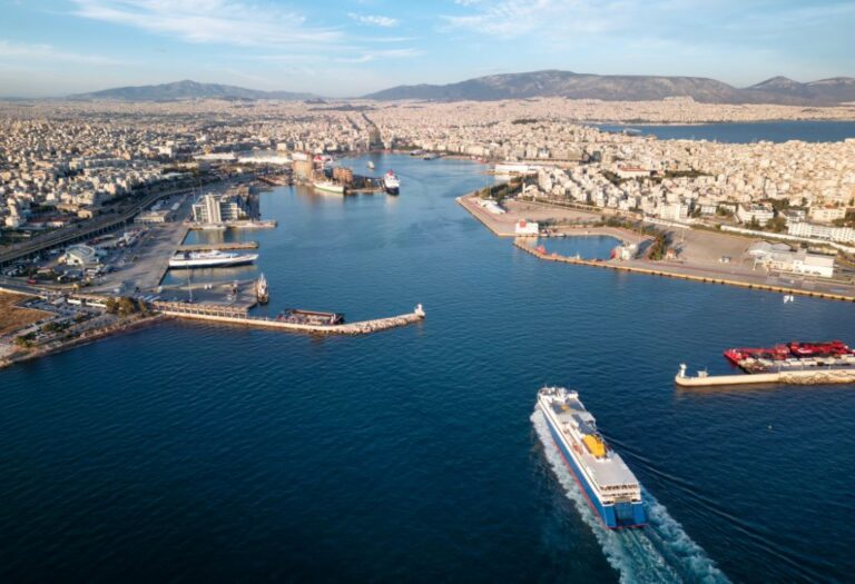 Piraeus Port Entrance
